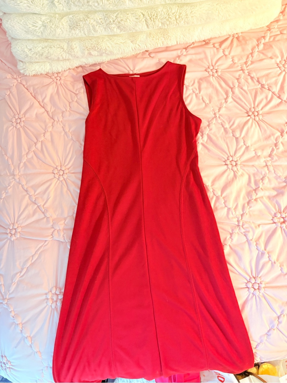 a new day Red Sleeveless A-Line Dress